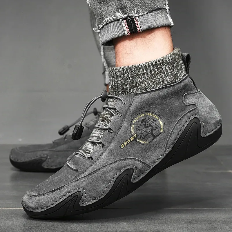 Men's Casual Sneakers PU Leather / Wear-resisitant and  Breathable Running Footwear