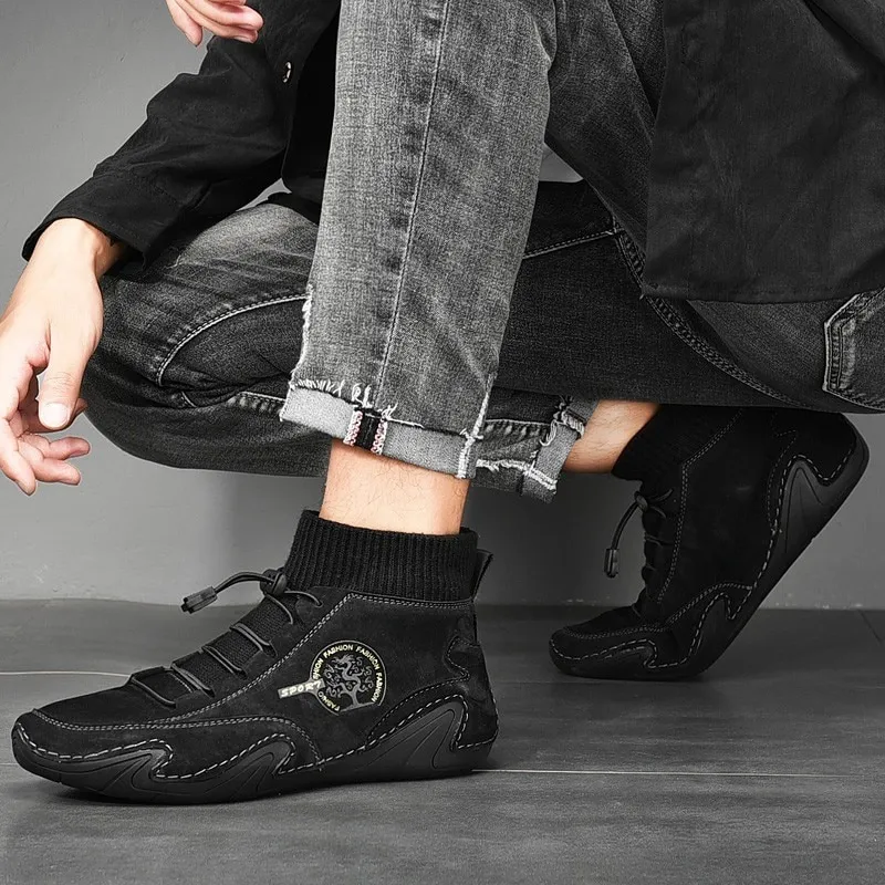 Men's Casual Sneakers PU Leather / Wear-resisitant and  Breathable Running Footwear