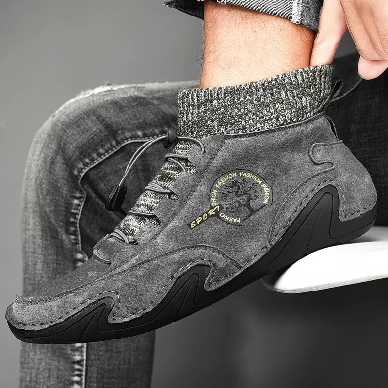 Men's Casual Sneakers PU Leather / Wear-resisitant and  Breathable Running Footwear