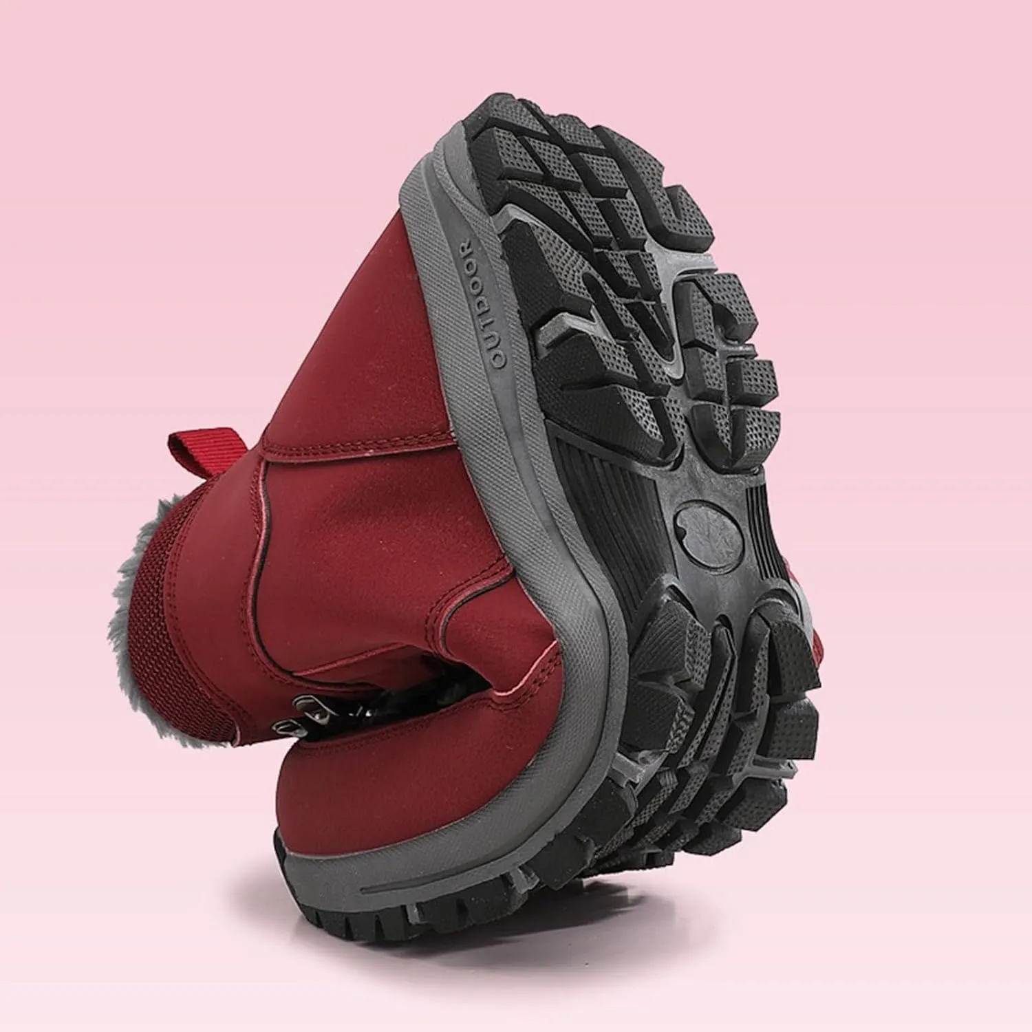 Men's Work Boots Wide Width Hiking Sneakers Warm Ankle Safety Shoes for Women Steel Toe Waterproof Outdoor Shoes Leather Comfortable Hike Grounded Footwear