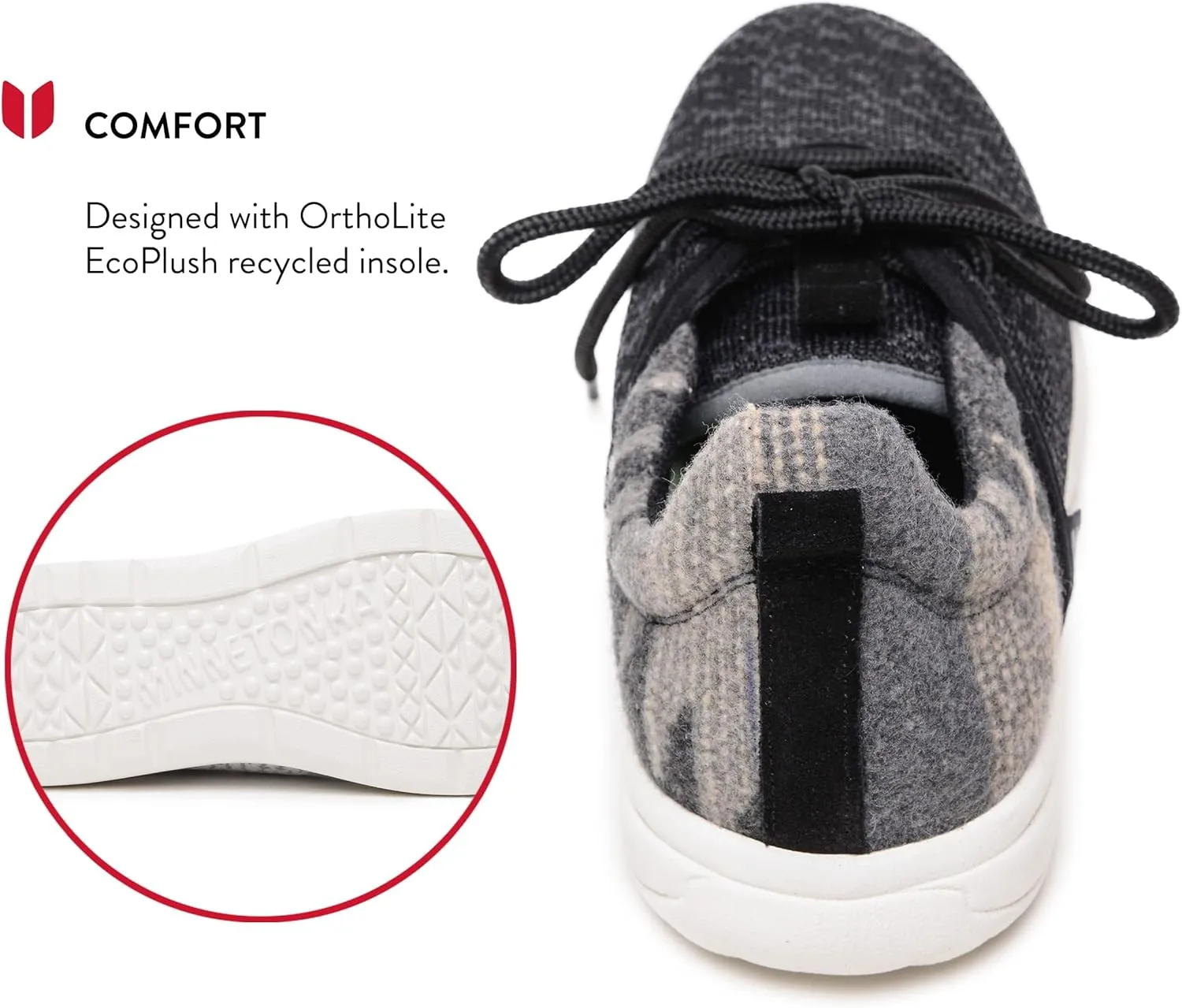 Minnetonka Women??s Ecowise Anew-Knit Casual Sneakers