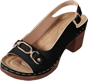 Orthopedic Platform Wedge Sandals for Women Walking Slippers Arch Support Summer Dressy Open Toe Ankle Strap Sandal Sandals Beach Boho Shoes Comfortable Outdoor Shoes