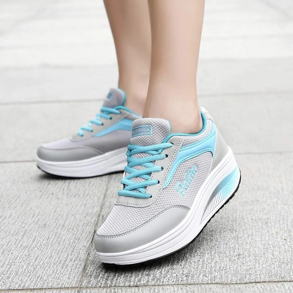 Orthopedic Sneakers for Women Arch Support Mesh Lace Up Cushion Sneakers Comfortable Breathable Lightweight Running Shoes