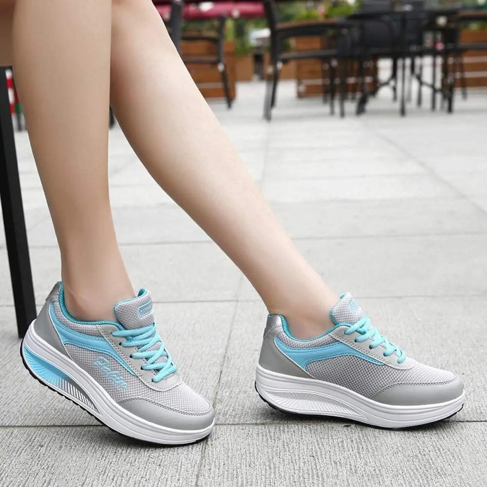 Orthopedic Sneakers for Women Arch Support Mesh Lace Up Cushion Sneakers Comfortable Breathable Lightweight Running Shoes