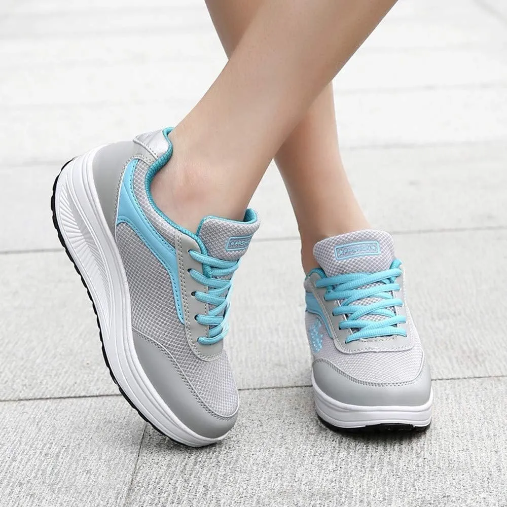 Orthopedic Sneakers for Women Arch Support Mesh Lace Up Cushion Sneakers Comfortable Breathable Lightweight Running Shoes