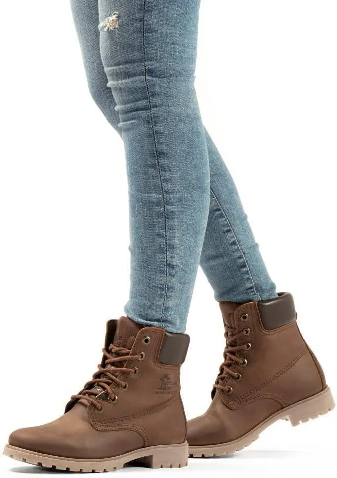 Panama Jack Womens 03 Waterproof Leather Hiking Ankle Chukka Boots