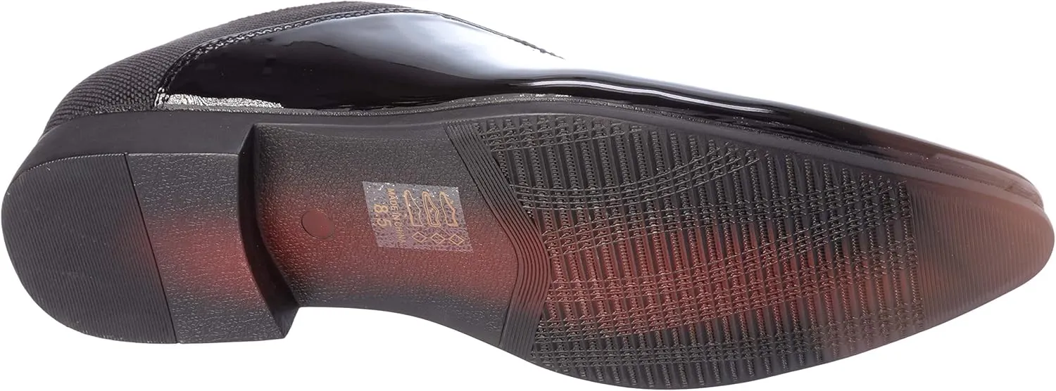 plum07 Mens Oxford Lace-Up Dress-Shoes