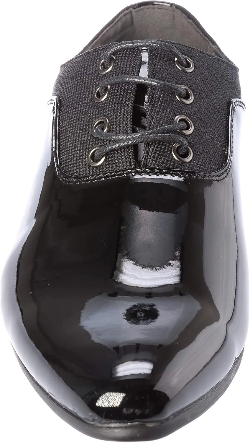 plum07 Mens Oxford Lace-Up Dress-Shoes