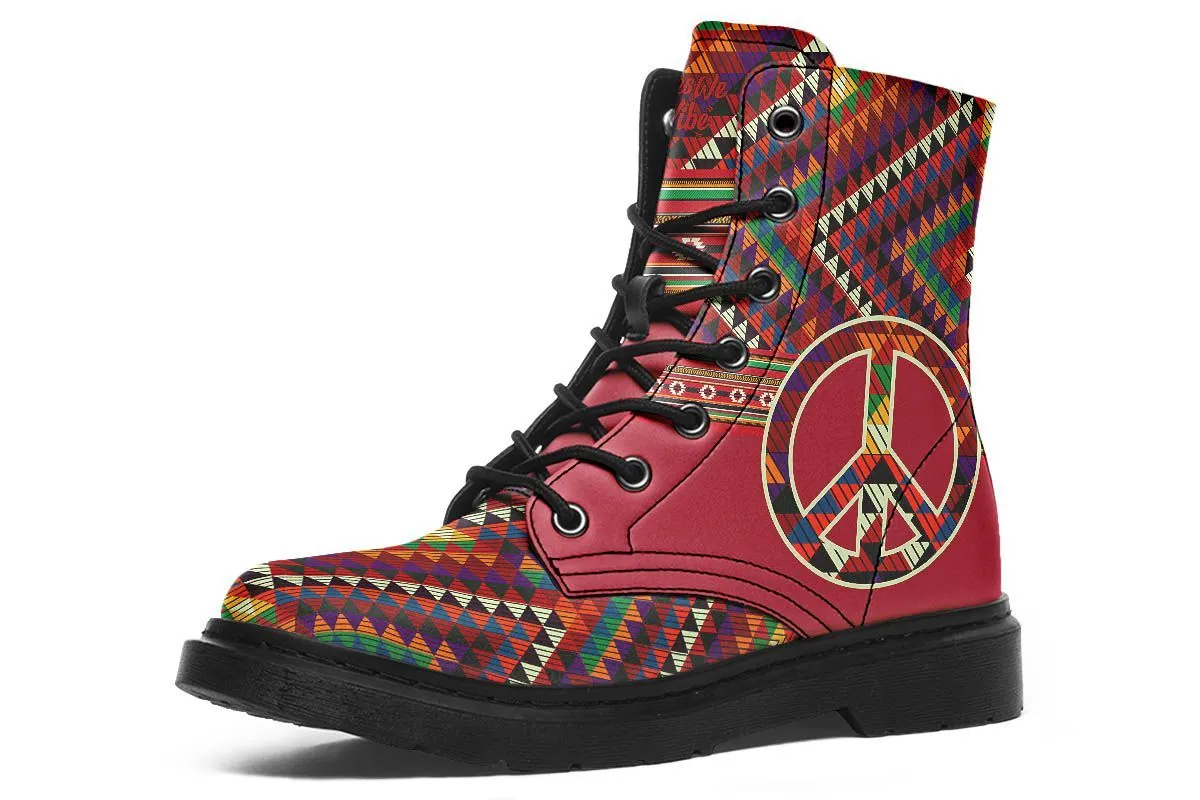 Red Boho Peace