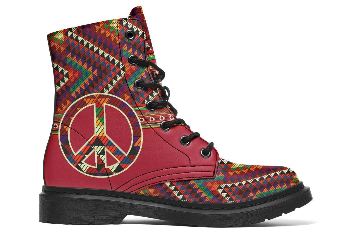 Red Boho Peace