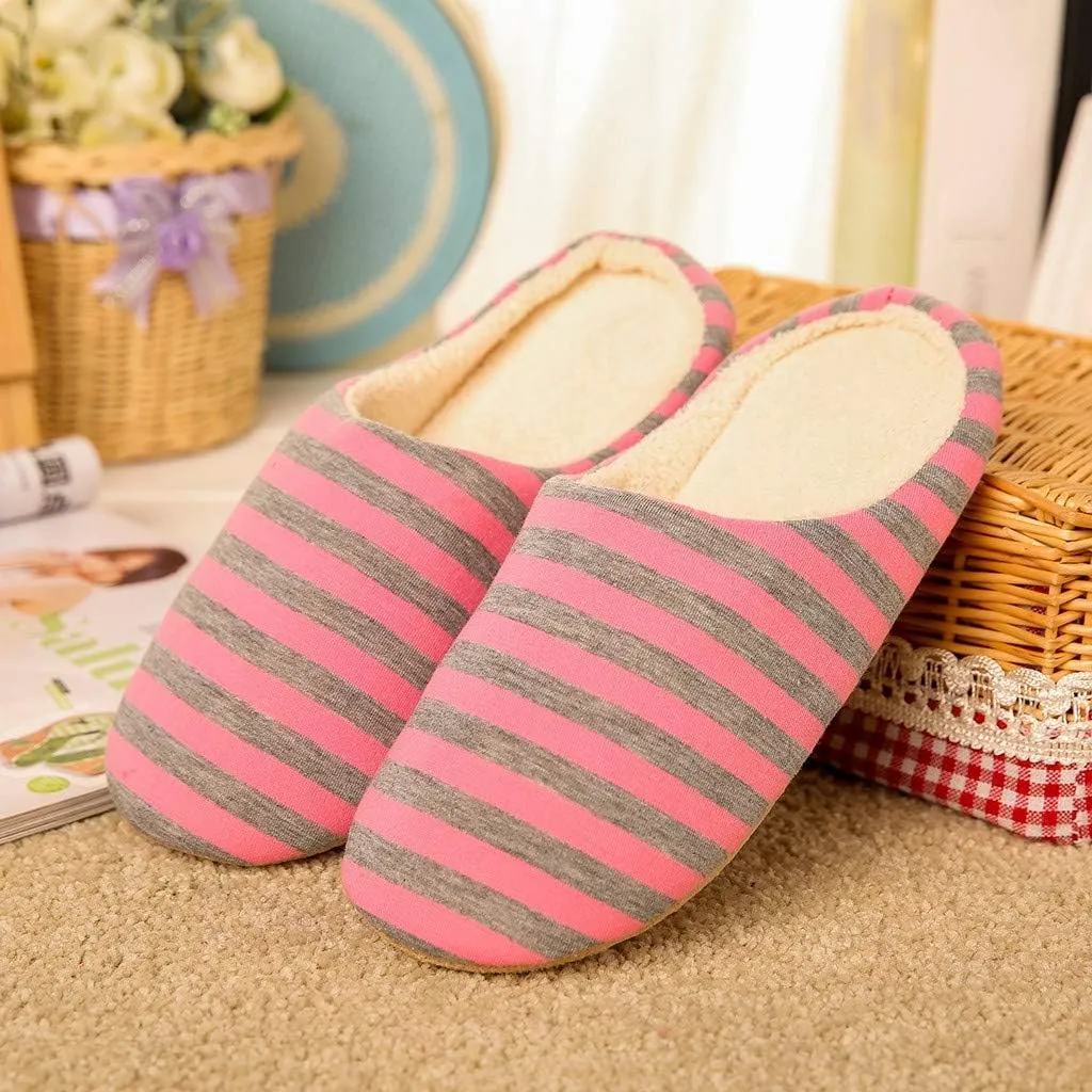 Slippers for Women House Shoes Fuzzy Memory Foam Comfortable Bedroom Slippers Winter Warm Soft Indoor Slippers