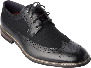 titan02 Mens Oxford Lace-Up Dress-Shoes