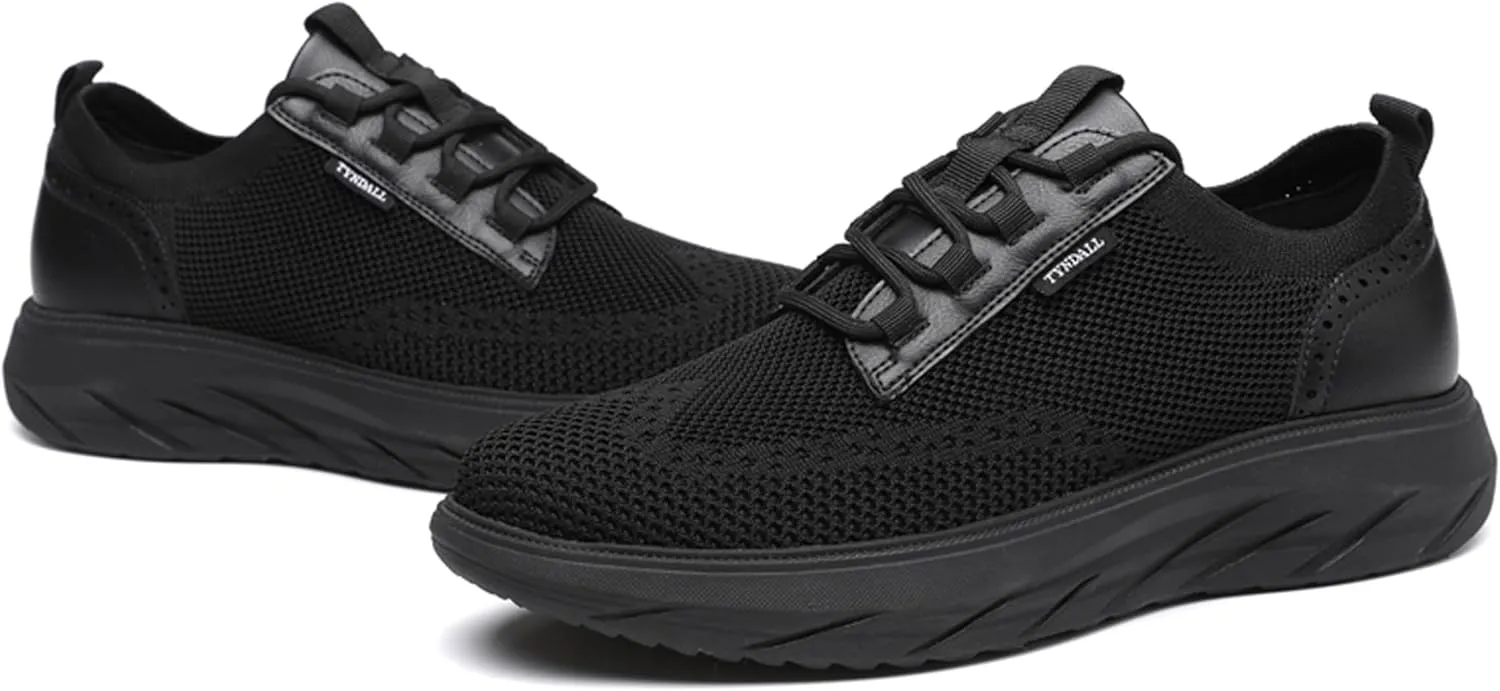 TYNDALL Mens Fashion Sneakers Shoes Casual Oxfords Knit Mesh Shoes C029