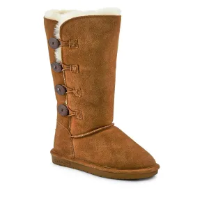 Warm Buttoned Calf Boots - EDNB40073 / 326 908