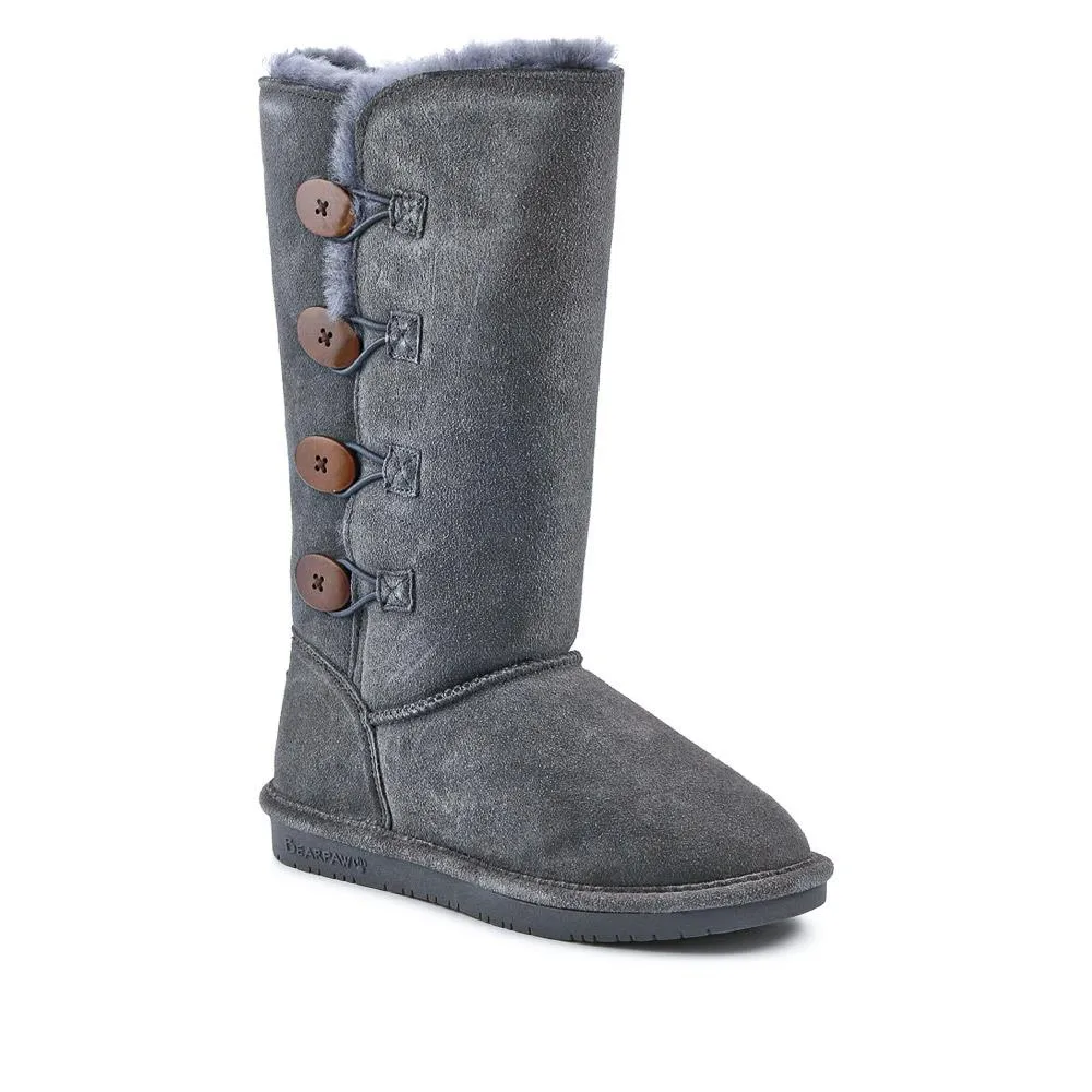 Warm Buttoned Calf Boots - EDNB40073 / 326 908