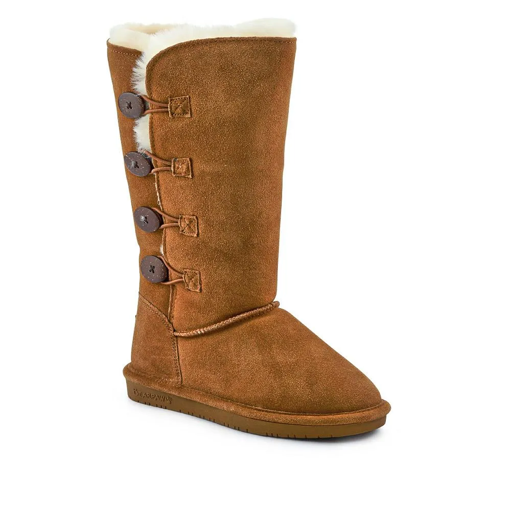 Warm Buttoned Calf Boots - EDNB40073 / 326 908
