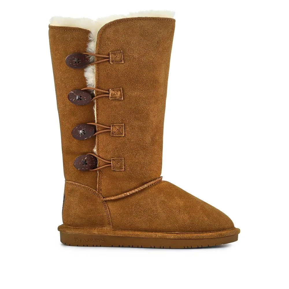 Warm Buttoned Calf Boots - EDNB40073 / 326 908