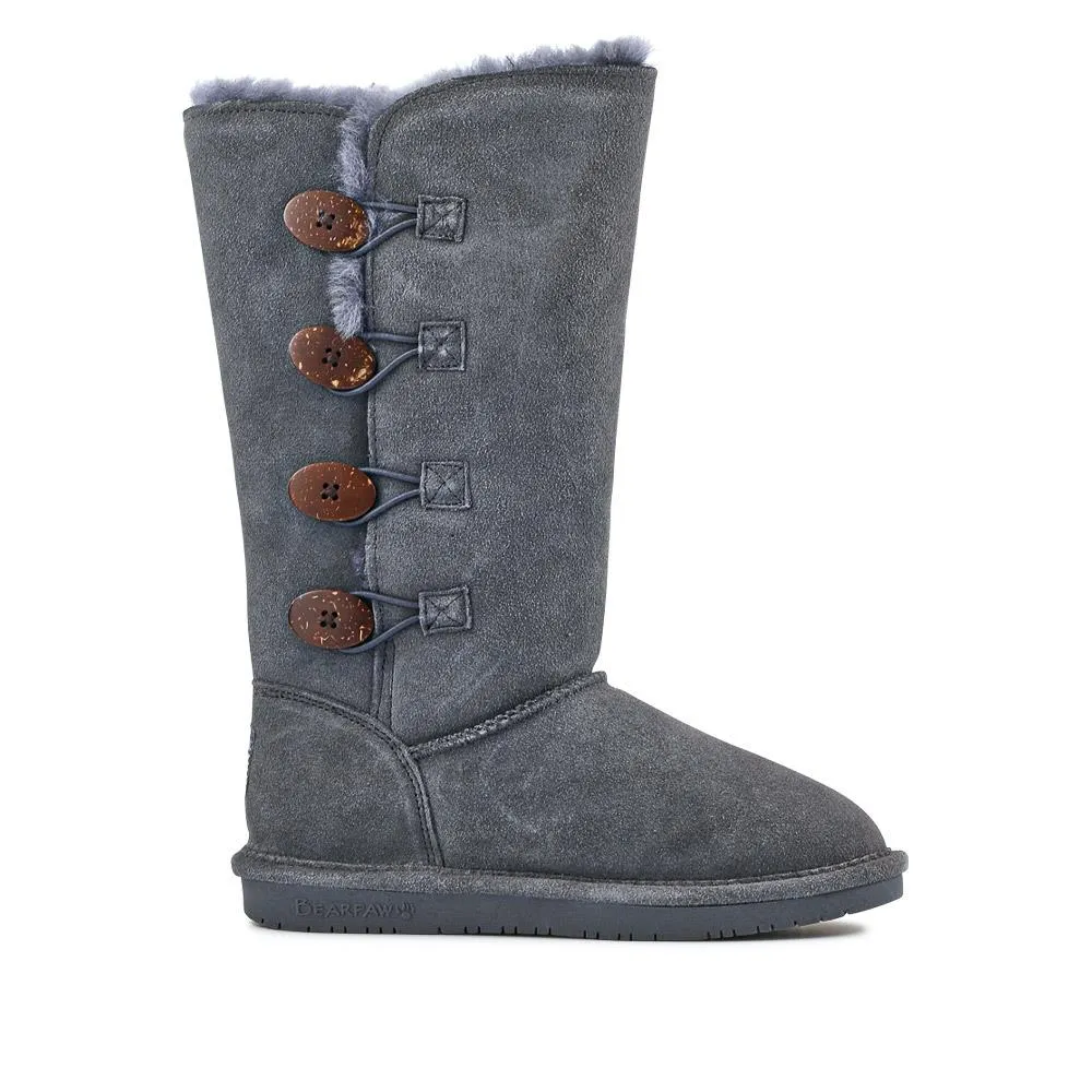 Warm Buttoned Calf Boots - EDNB40073 / 326 908