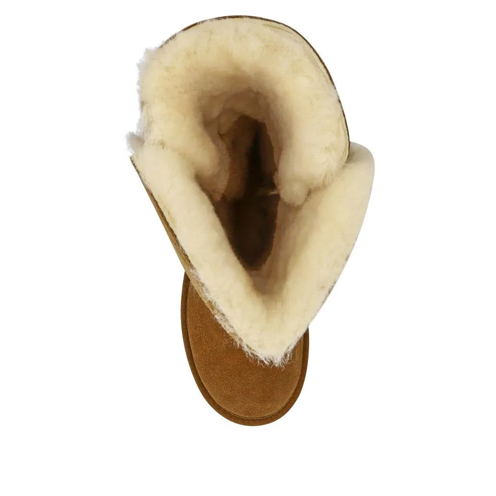 Warm Buttoned Calf Boots - EDNB40073 / 326 908