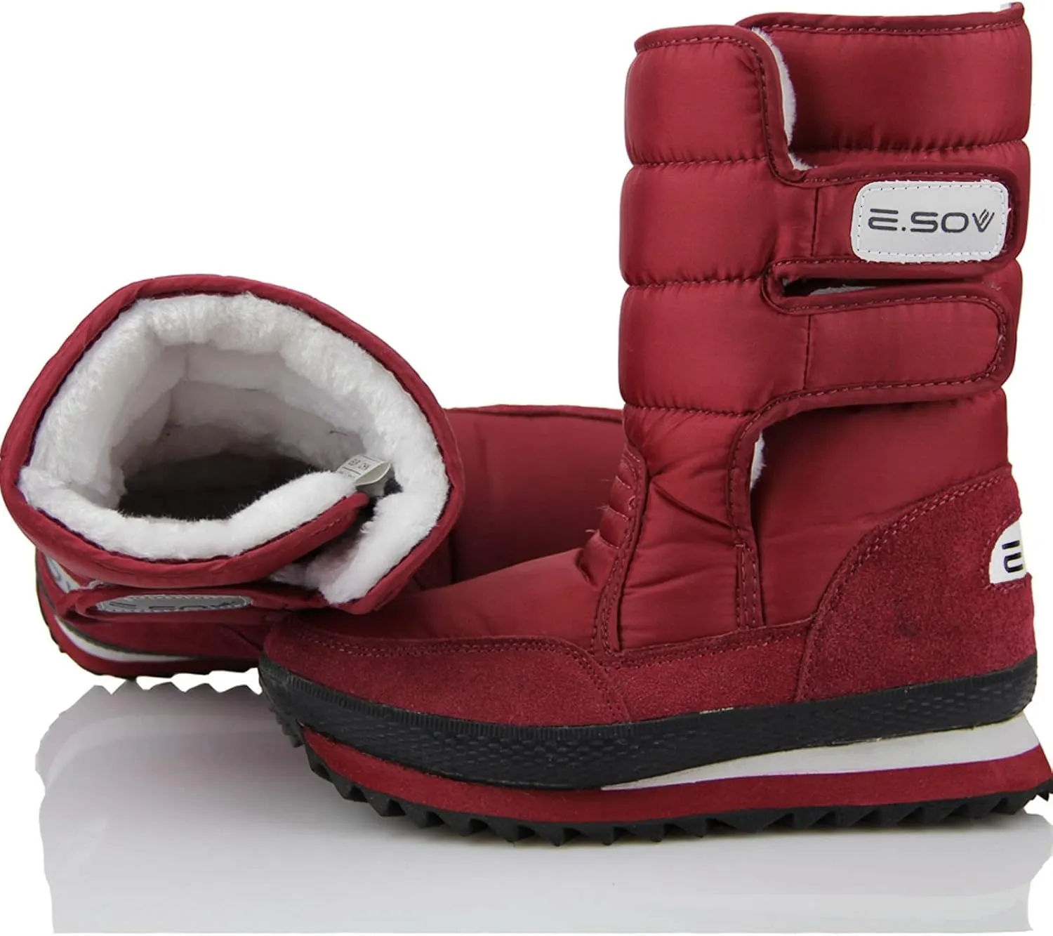 Winter Boots for Women Waterproof Size 11w Snow Boots for Women Waterproof Size 7.5 Boots Winter Waterproof Outdoor Waterproof Rubber Boots for Women Winter Boot for Women Fur