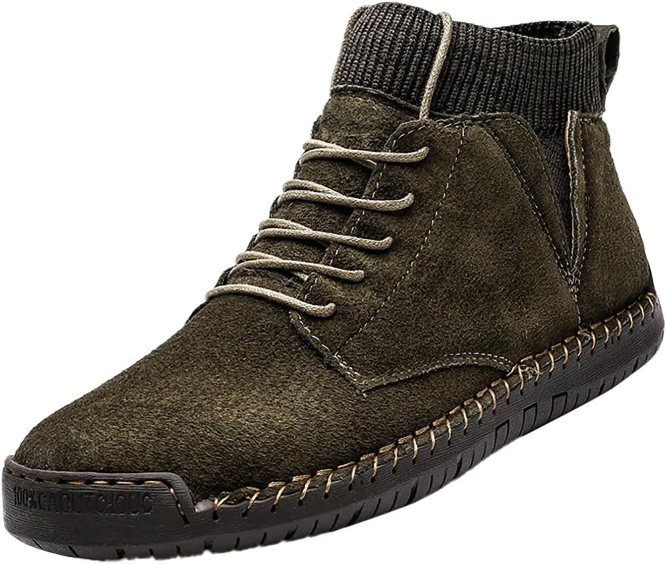Winter Padded Men's British Large Size Casual Suede Handmade Foreign Trade Sport Mens Casual Fashion Breathable Sneaker