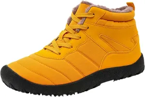 Women Snow Boots Waterproof Wide Womens Black Snow Boots Size 7.5 Zapatos De Invierno Para Mujer Wide Rain Boots for Women Extra Wide Width Snow Boots for Women Prime of Day Deals