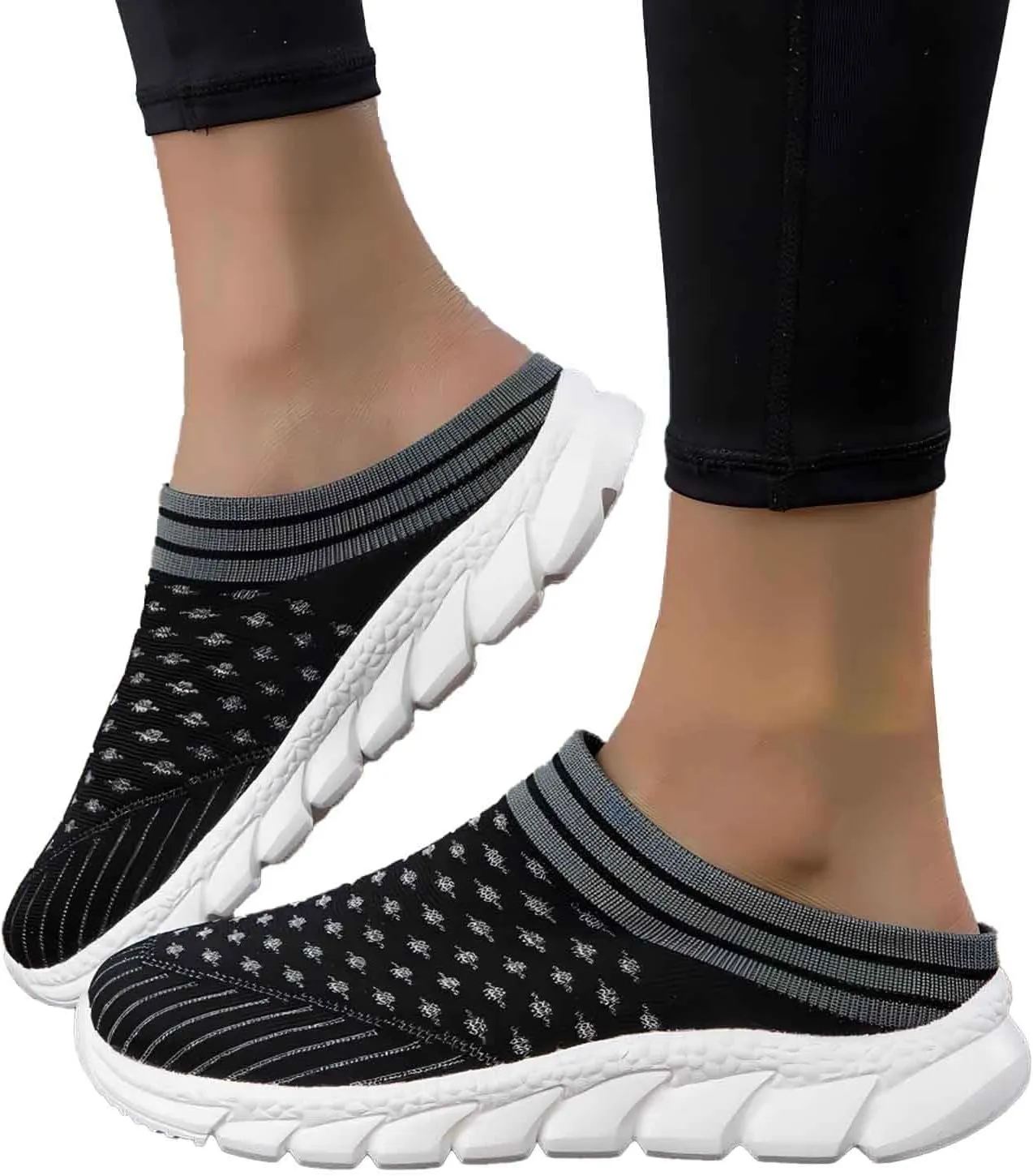 Women's Breathable Slip On Loafers Comfortable Casual Shoes Low Heel for Everyday Wear Spring Summer Fall Outfits