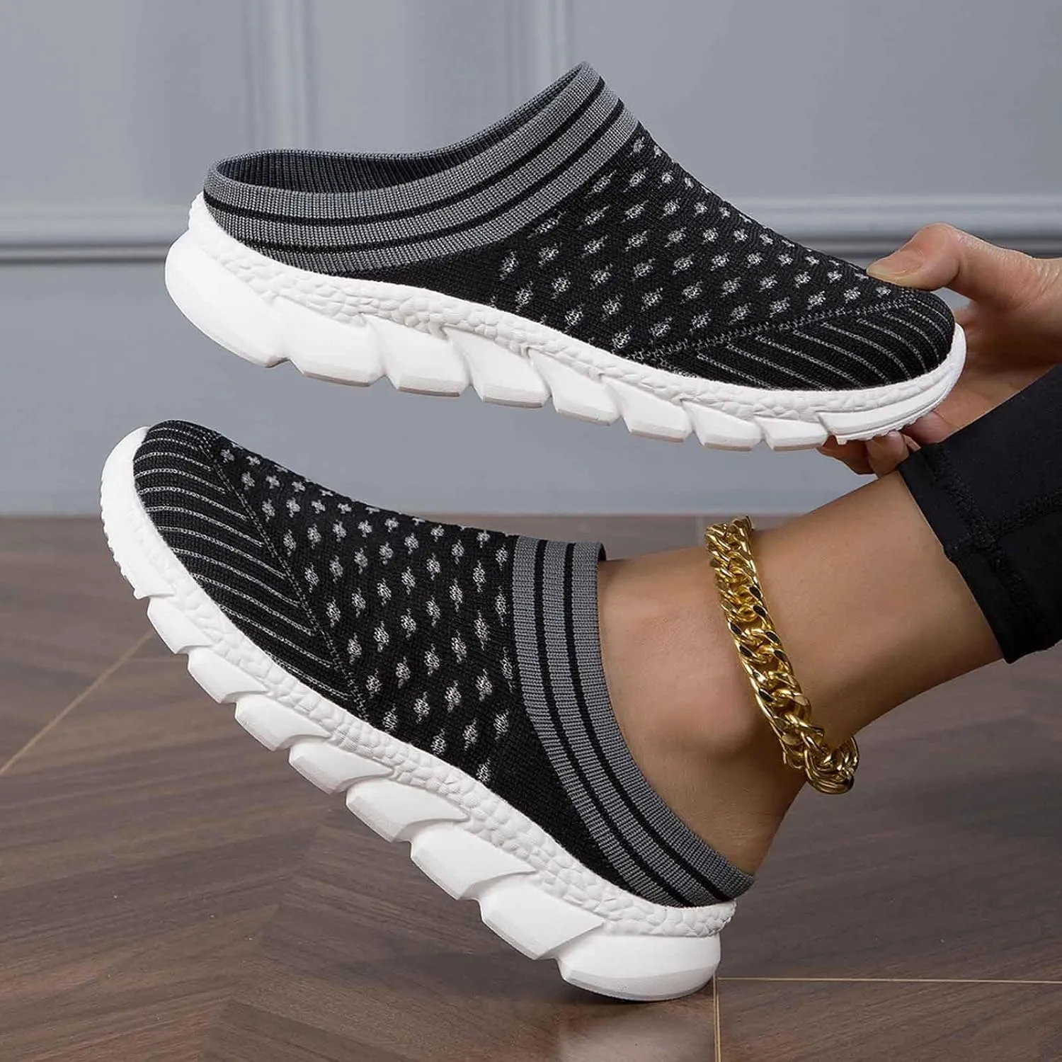 Women's Breathable Slip On Loafers Comfortable Casual Shoes Low Heel for Everyday Wear Spring Summer Fall Outfits