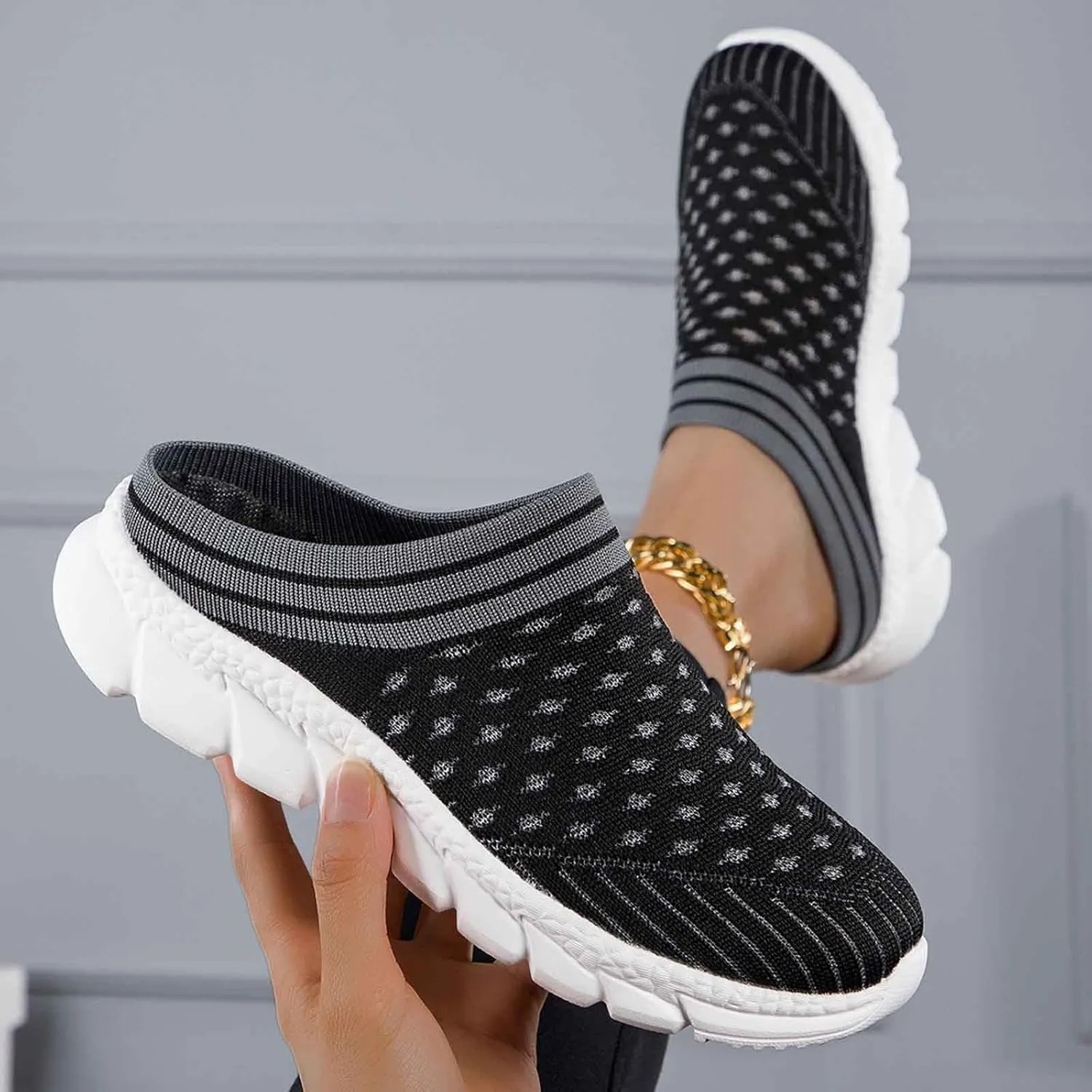 Women's Breathable Slip On Loafers Comfortable Casual Shoes Low Heel for Everyday Wear Spring Summer Fall Outfits