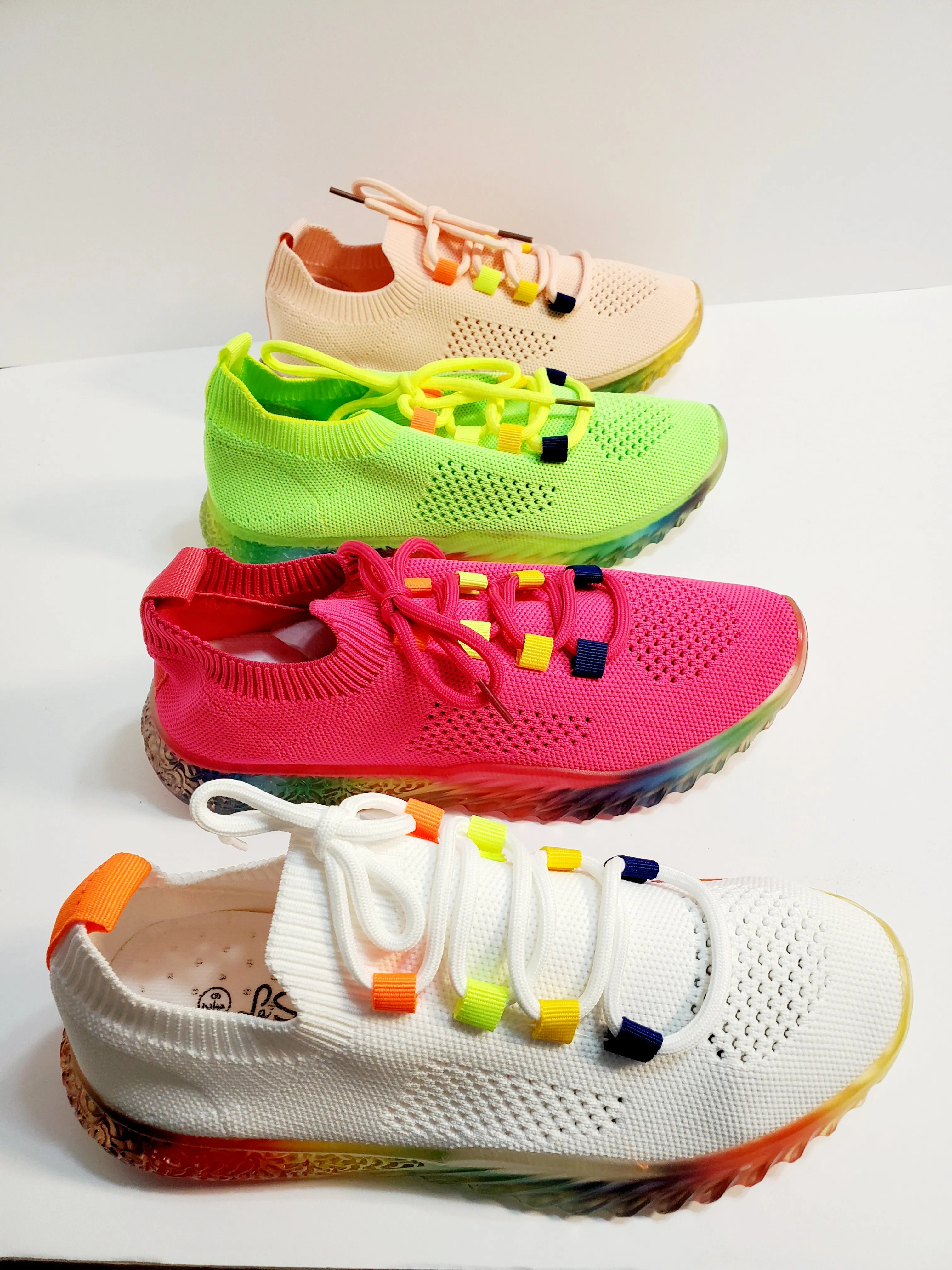 women's colorful sneakers