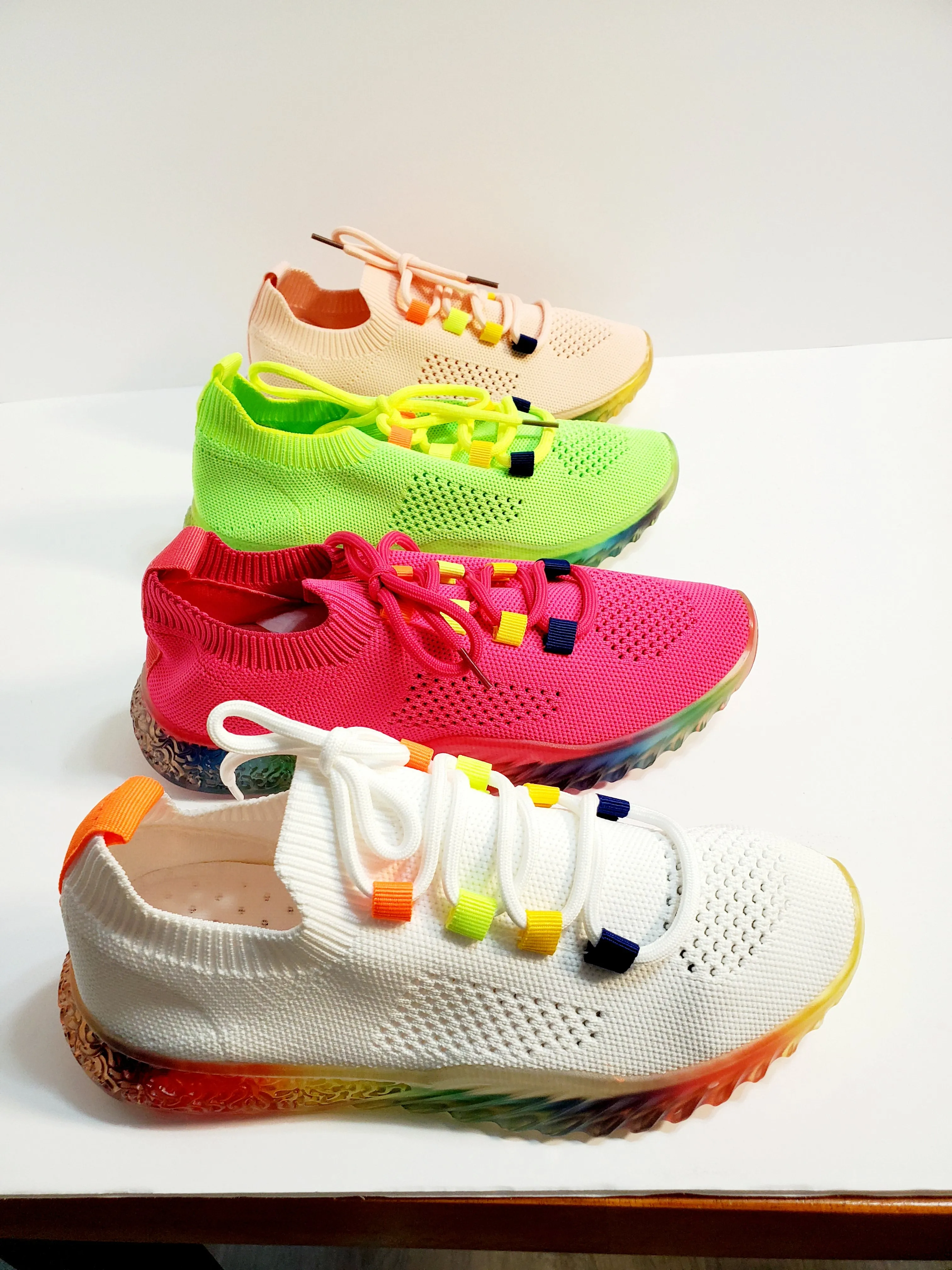 women's colorful sneakers