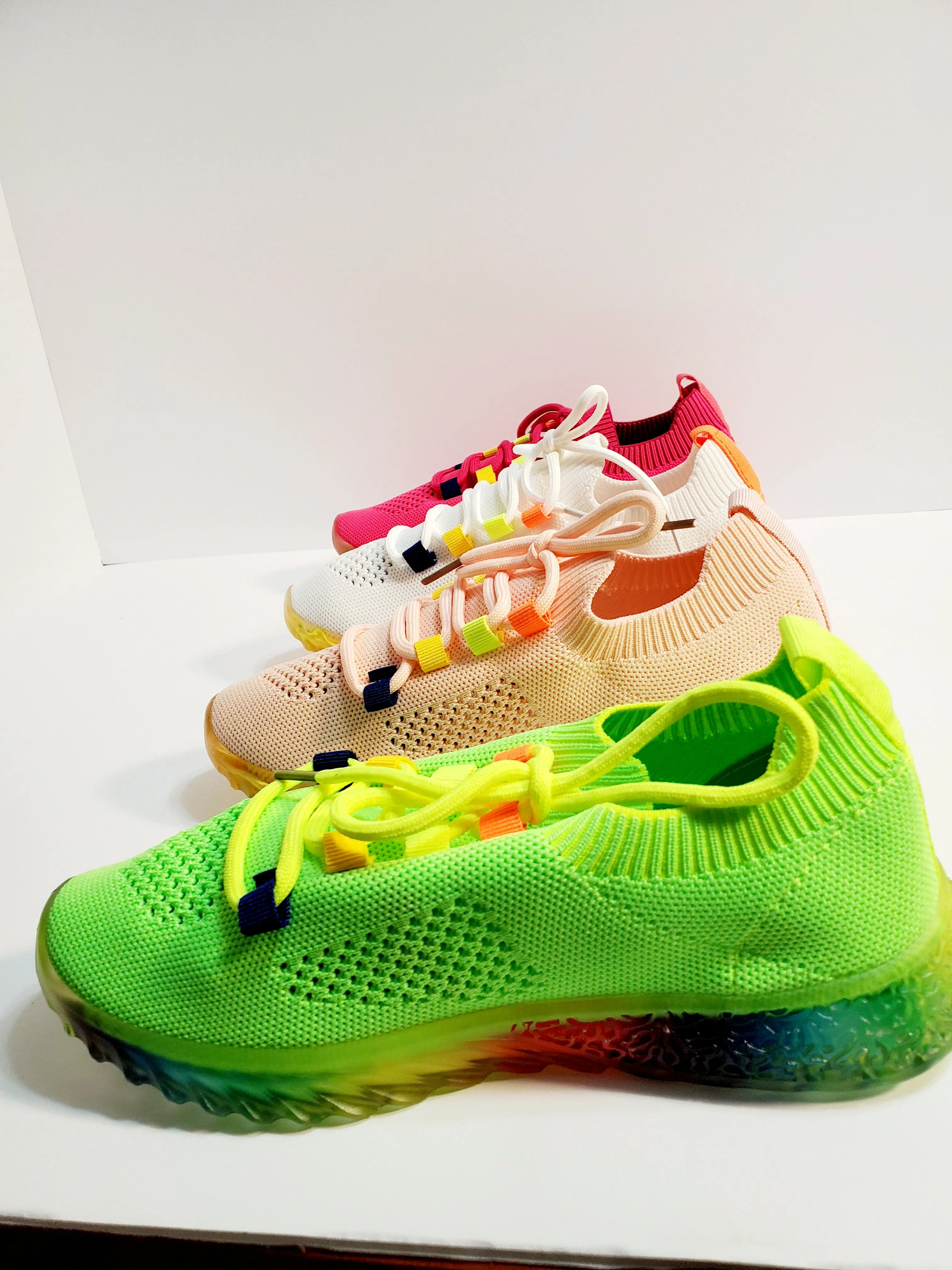 women's colorful sneakers