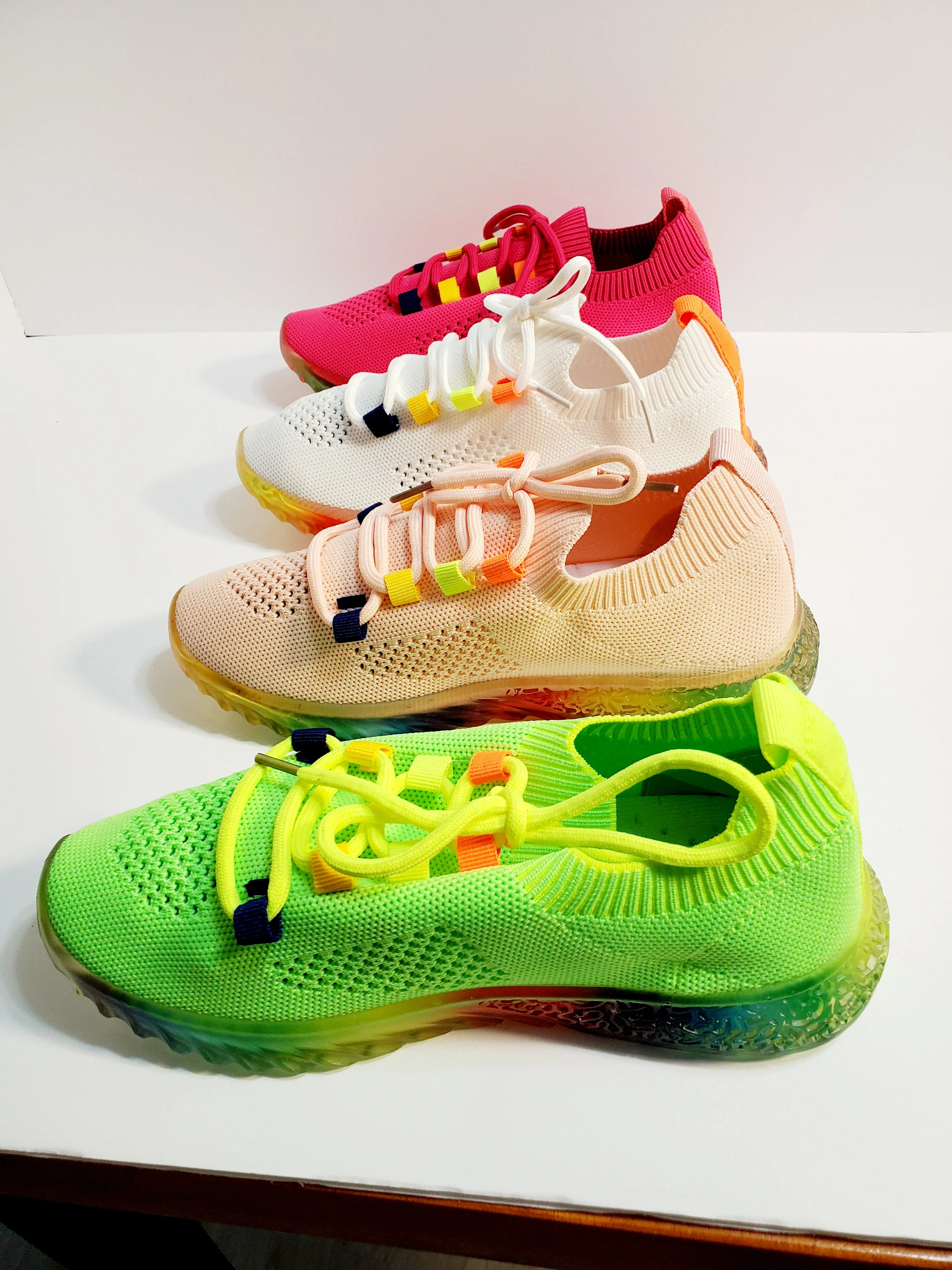 women's colorful sneakers