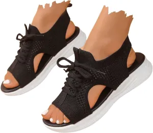 Womens Hiking Sandals with Arch Support Plantar Fasciitis Summer Beach Non Slip Sandals Thick Cushion Sandal
