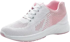 Womens Sneakers Air Cushion Running Shoes Lightweight Tennis Walking Shoes Mesh Breathable Gym Work Comfortable Athletic Sneakers