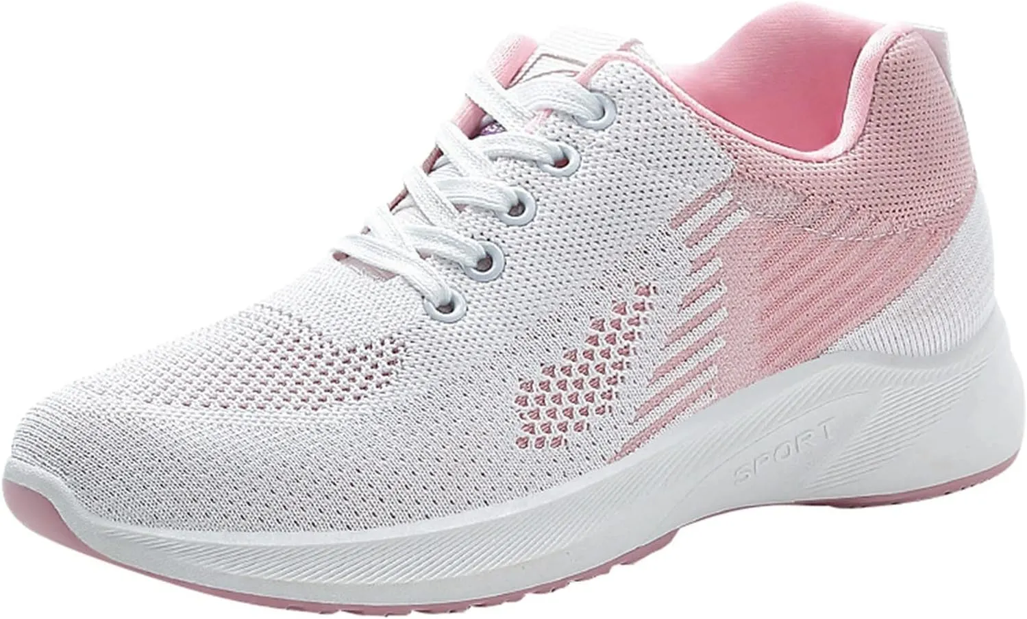 Womens Sneakers Air Cushion Running Shoes Lightweight Tennis Walking Shoes Mesh Breathable Gym Work Comfortable Athletic Sneakers