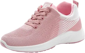 Womens Sneakers Air Cushion Running Shoes Lightweight Tennis Walking Shoes Mesh Breathable Gym Work Comfortable Athletic Sneakers