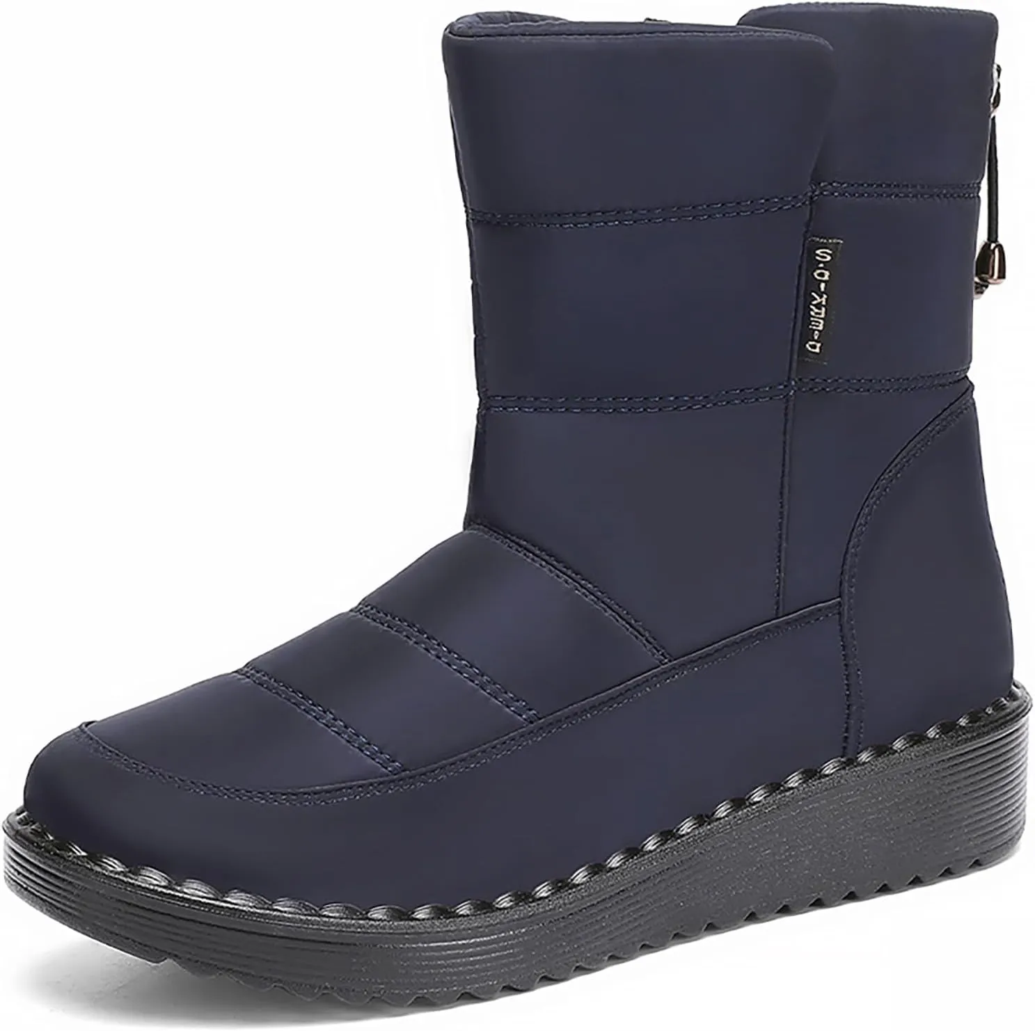Women's Snow Boots Size 9 Women Snow Boots Size 10.5 Botas Para Mujer De Invierno Fuzzy Boots Y2K Womens Winter Duck Boots Waterproof Deals Cheap