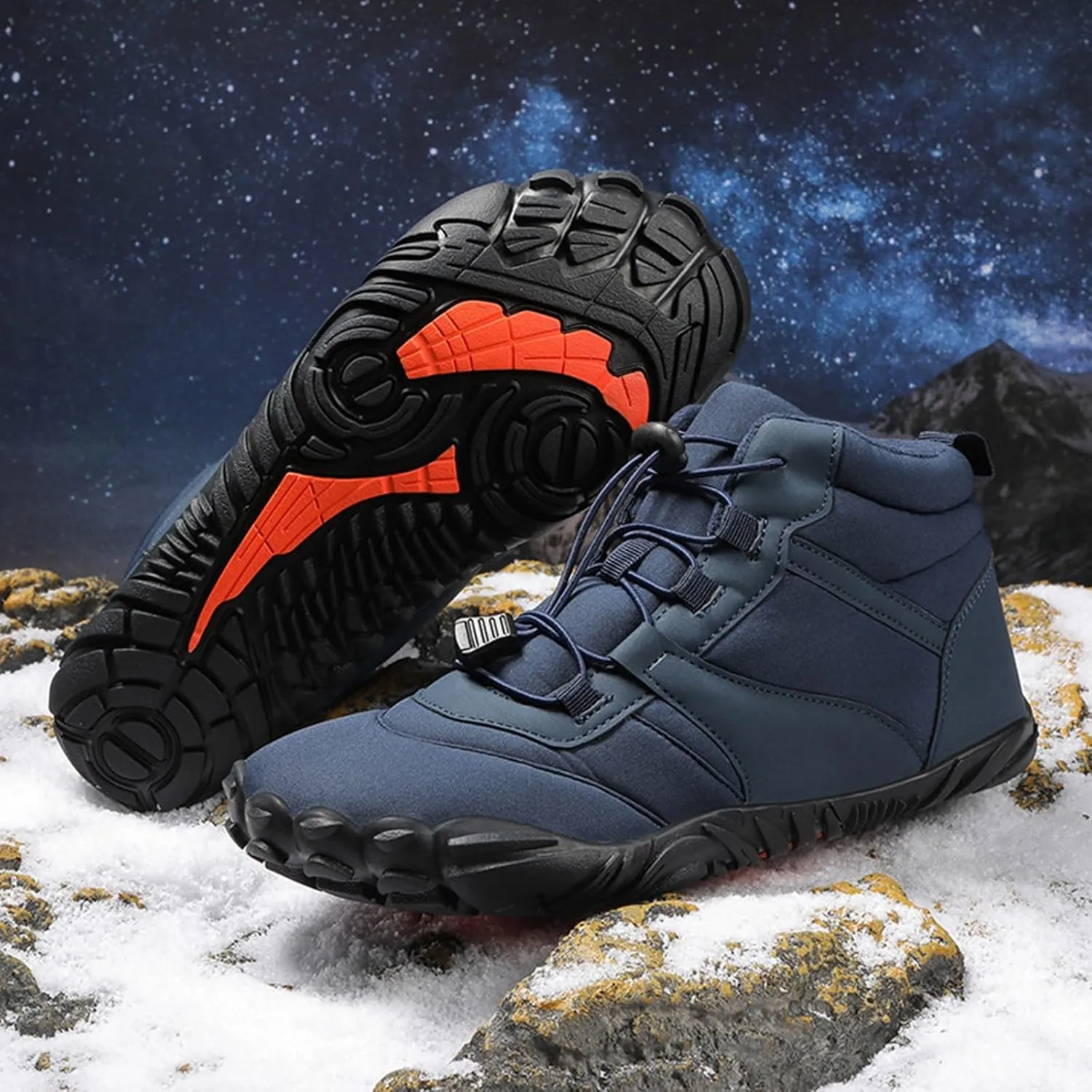 Womens Winter Boots Waterproof Wide Womens Snow Boots Size 9.5 Wide Black Fluffy Boots Women Snow Boots Women Waterproof Hiking Winter Snow Boots Long Black
