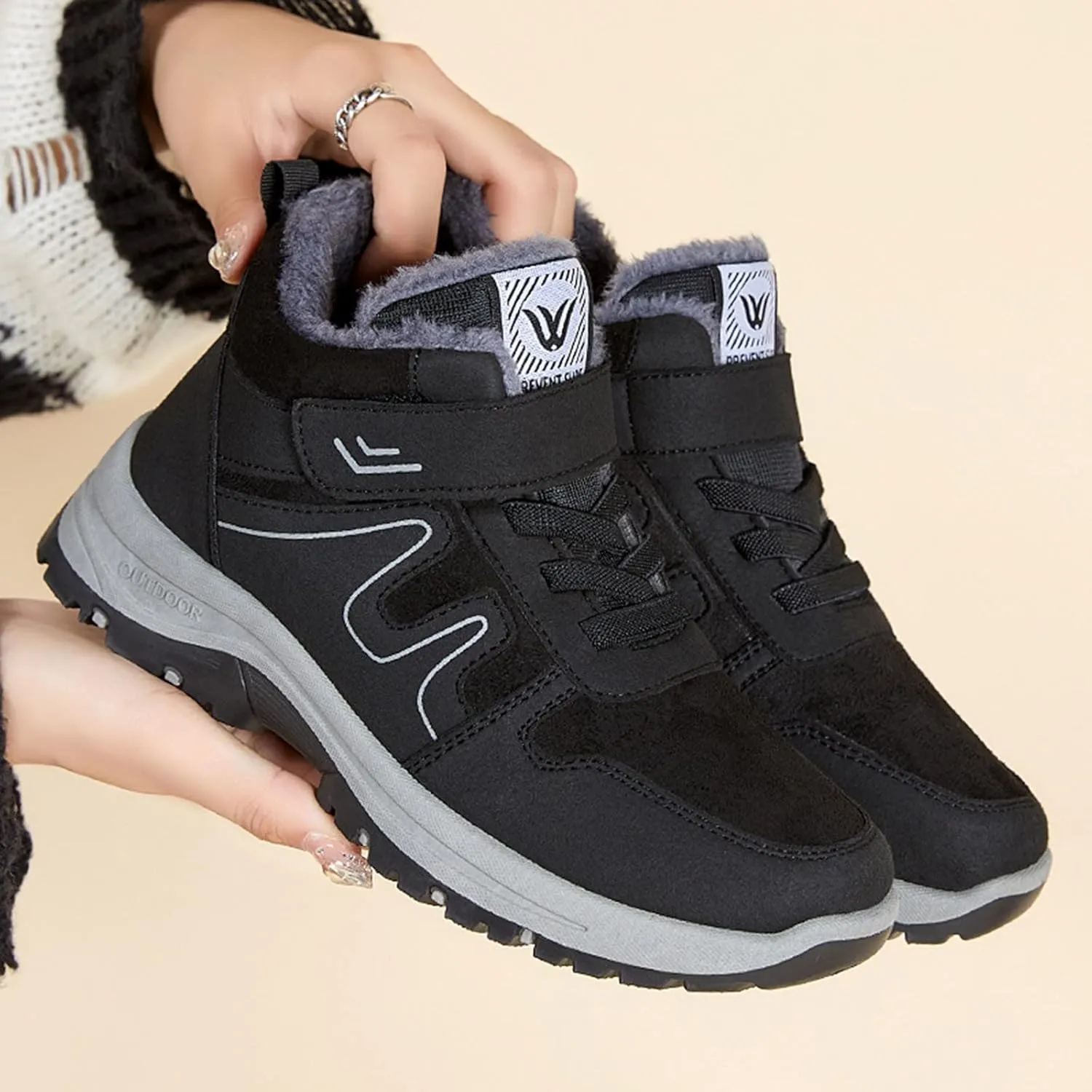 Womens Winter Shoes Wide Width Size 9.5 Woman Snow Boots Zapatos De Invierno Para Mujer Waterproof Boots for Women Women's Snow Boots Wide Calf Sales Clearance