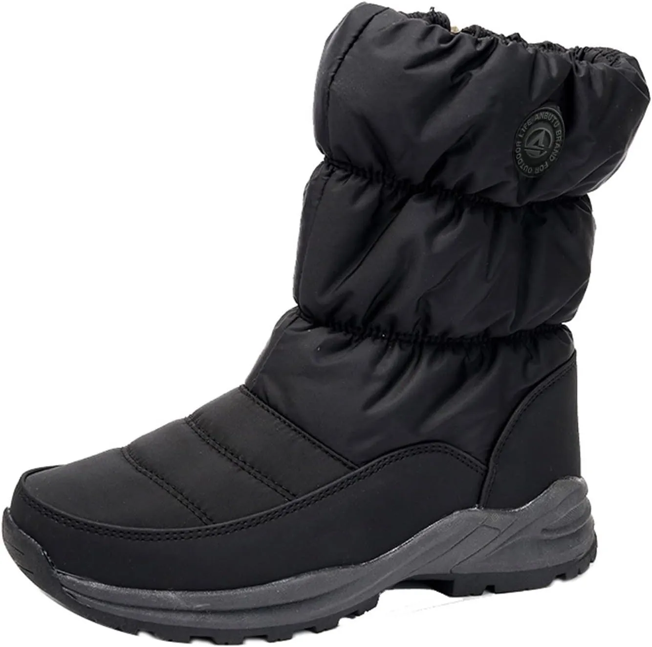 Womens Winter Snow Boots Waterproof Women's Winter Boots Waterproof Waterproof Snow Boots Women Wide Width Warm Slipper Boots for Women Outdoor Winter Women Boot 9 Extra Wide